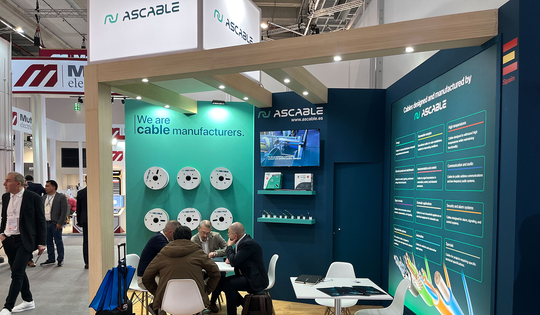 Ascable en la feria alemana de Light + Building 2026